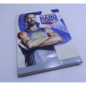 22 Minute Hard Corps Tony Horton Fitness Program DVD set w/ Book & Cal Like New